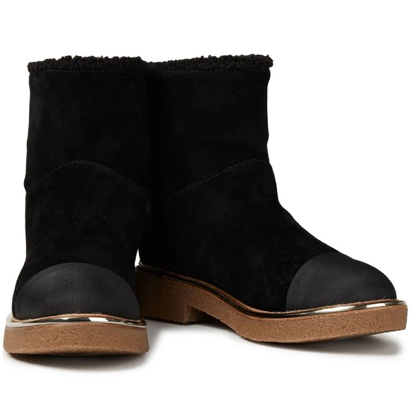 Dkny Women's Fay Suede Booties - Black NWB! - Picture 12 of 16